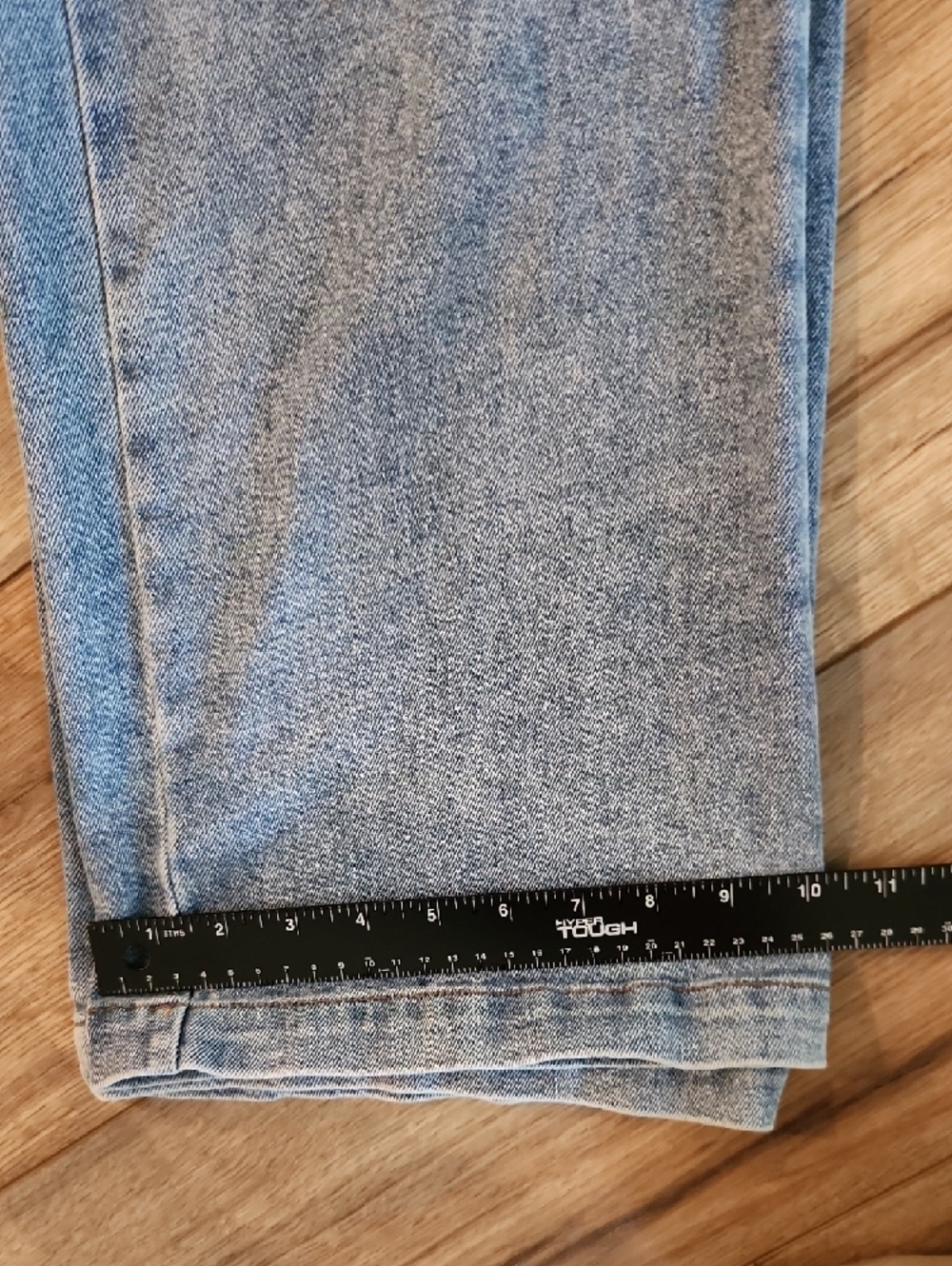 Juicy Couture Baggie Denim Cargo Jeans Juicy Back Logo Wide Leg Y2K Women 28x32 - Picture 8 of 9